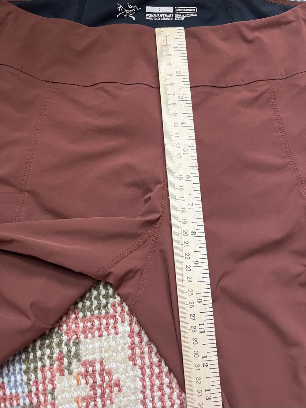 Arc’teryx Sabria Hiking Pants Women’s Size 2 Brown Stretch Performance Outdoor - Picture 3 of 8
